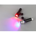 HI-MAX V15 mit 2pcs Cree U2 110-Grad-Strahlwinkel weißes Licht und 2pcs Cree N4 rote / blaue Licht Tauchen-Video-Laser-Taschenlampe